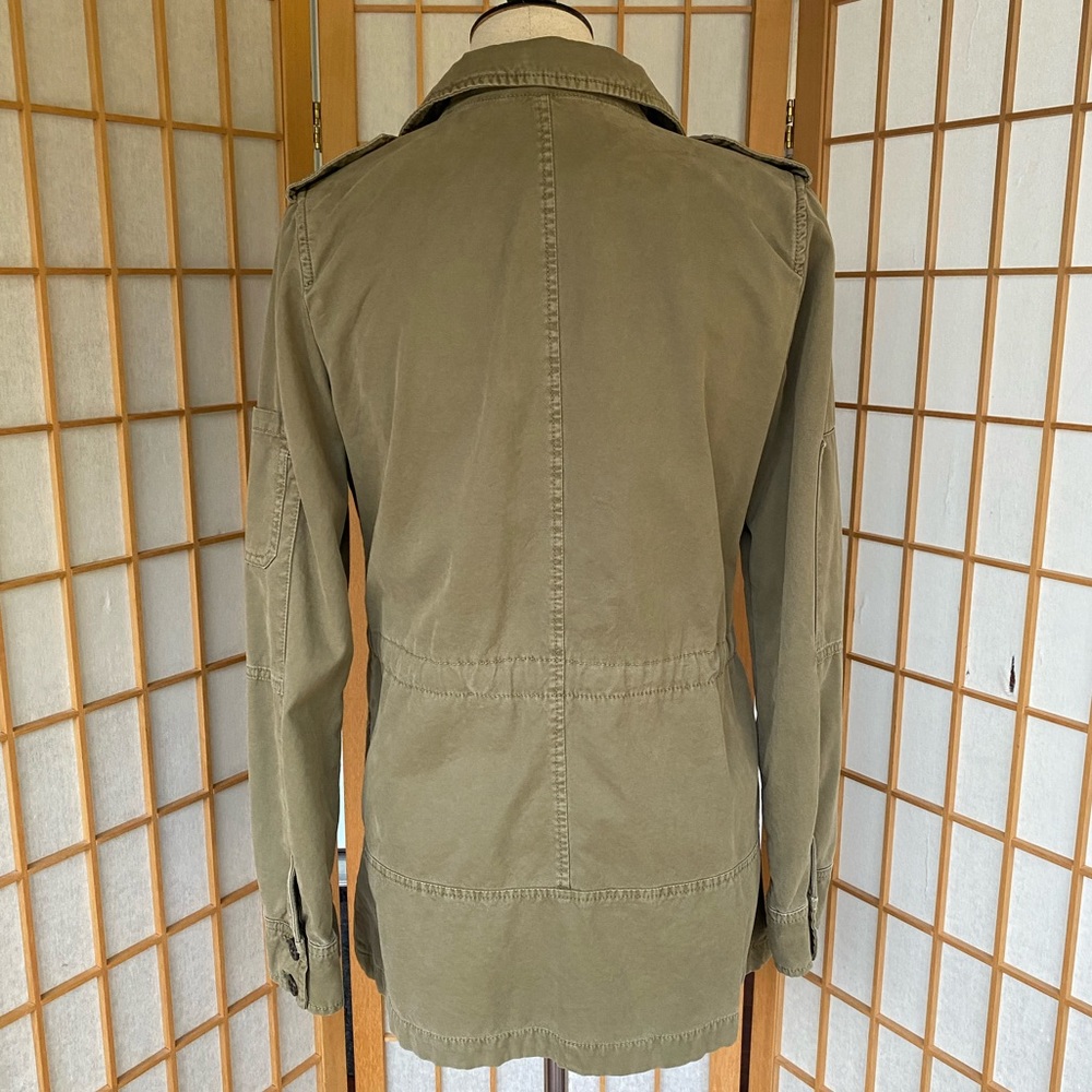 Banana Republic Green Utility Jacket SZ S - Picture 6 of 12